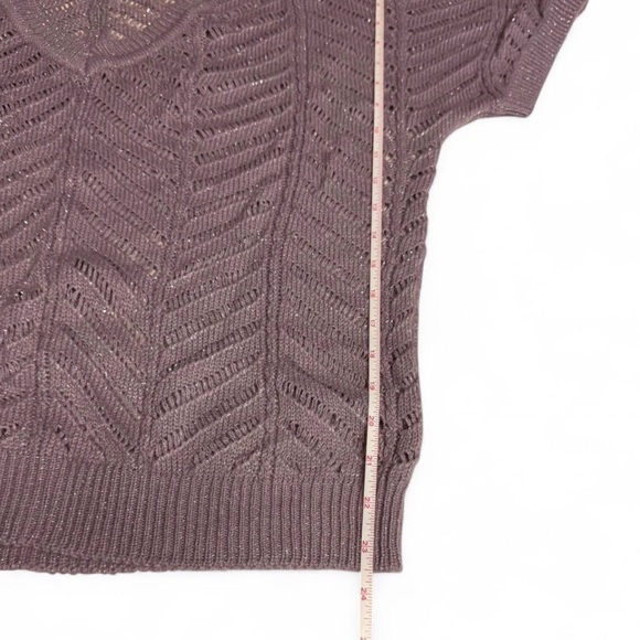 Vanity lavender knit blouse - Picture 6 of 6